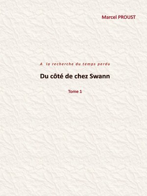 cover image of Du côté de chez Swann